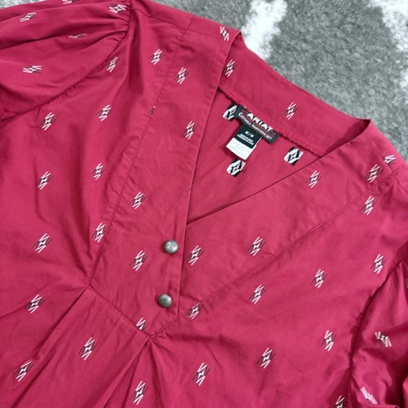 Ariat Peasant Top Chimayo Blouse - Picture 4 of 11